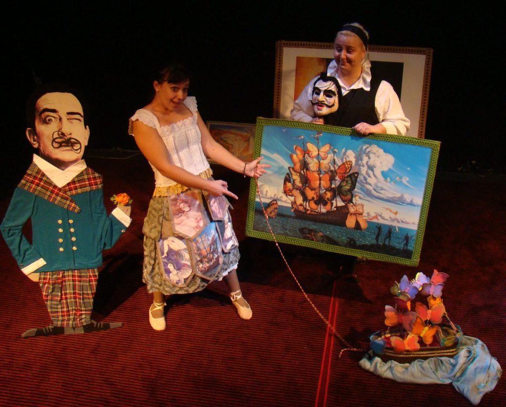 A scene from ‘Why Gioconda Is Smiling’ — Aeroplio Theatre