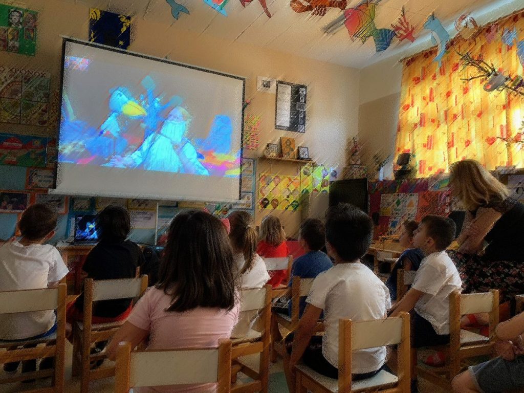 A scene from ‘Tales of the Screen’ — Aeroplio Theatre